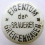Brauerei Greifenhagen porcelanka 01